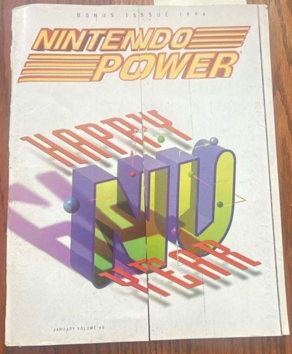 Vintage Nintendo Power Magazine January 1996 Volume 80 Bonus Issue (70)